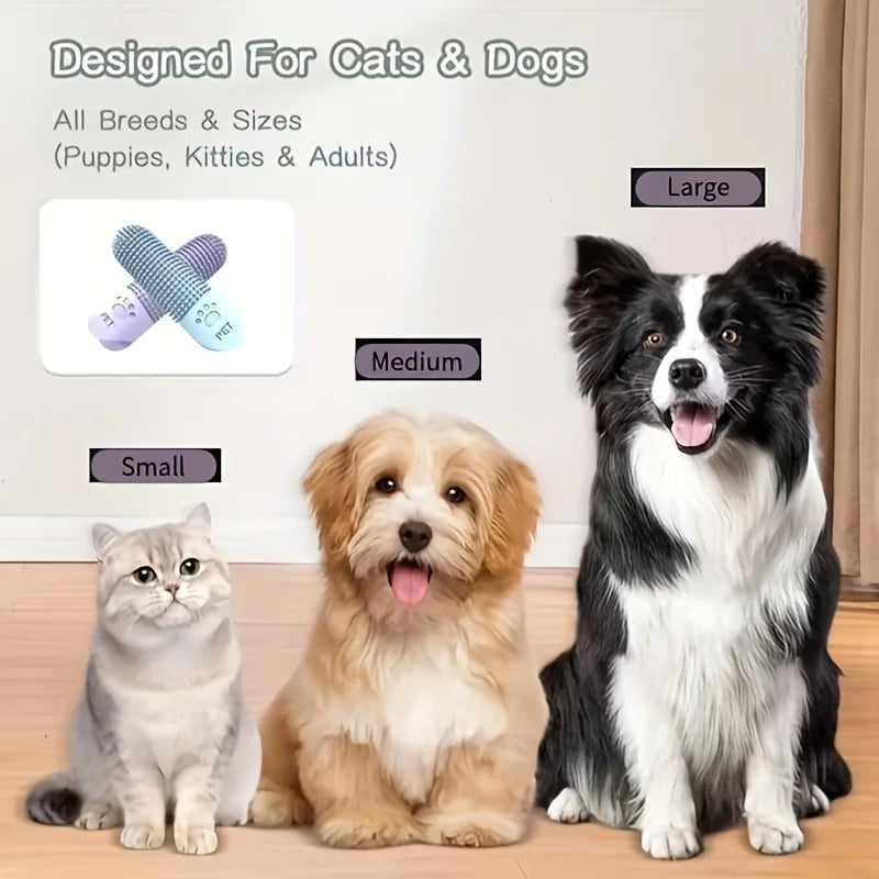 360° Finger Toothbrush – Dental Care for Dogs & Cats