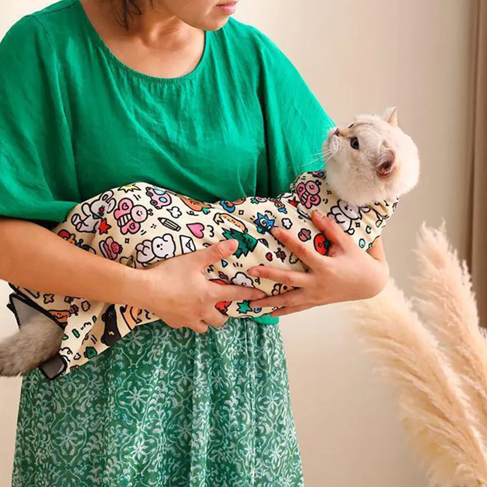 Cat Restraint Wrap – Gentle Grooming Aid