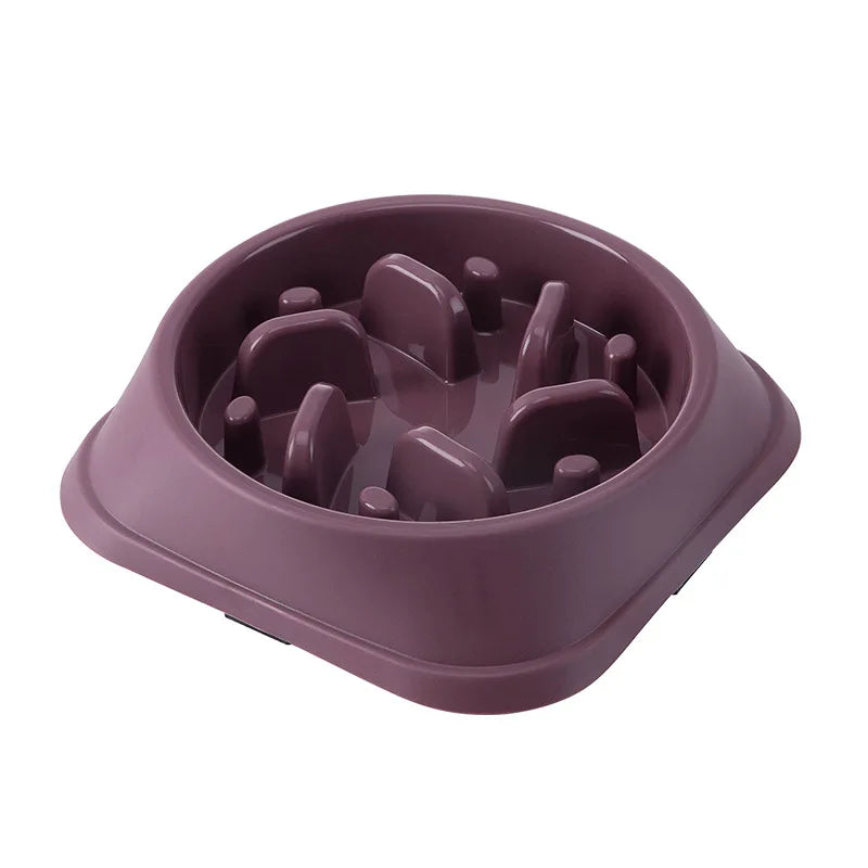 Slow Food Bowl – Anti-Choking Design for Cats & Dogs