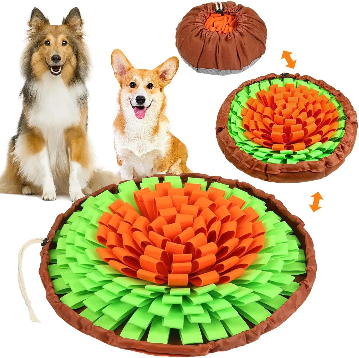Snuffle Mat – Interactive Nosework Enrichment Toy