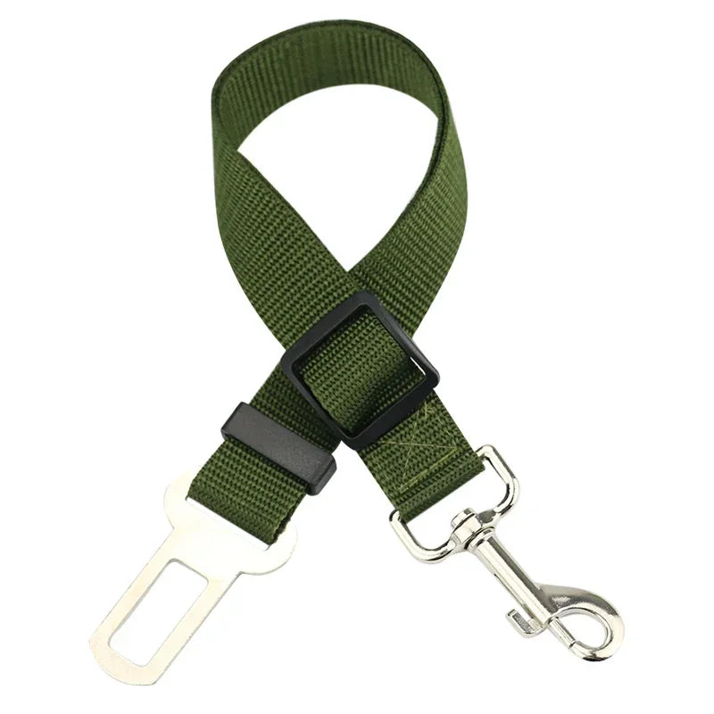 Adjustable Dog Car Seat Belt – Safety Harness Clip