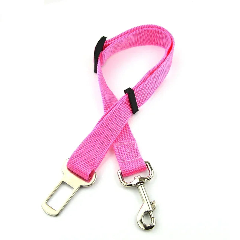 Adjustable Dog Car Seat Belt – Safety Harness Clip