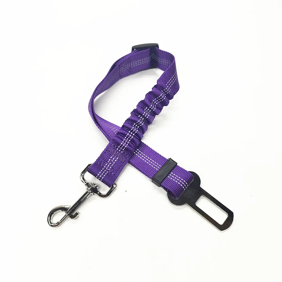 Adjustable Dog Car Seat Belt – Safety Harness Clip