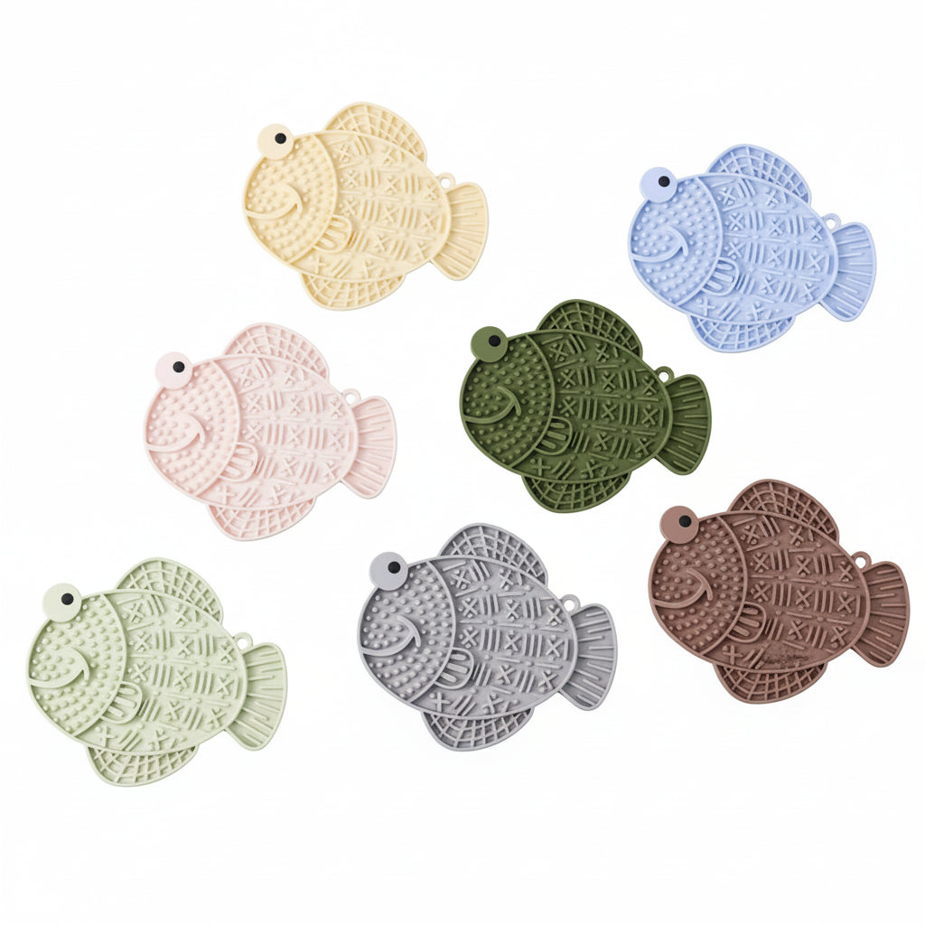 Slow Feeder Lick Mat – Anti-Anxiety Calming Aid