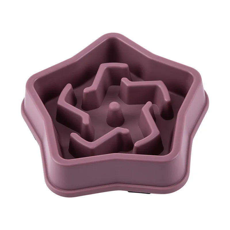 Slow Food Bowl – Anti-Choking Design for Cats & Dogs