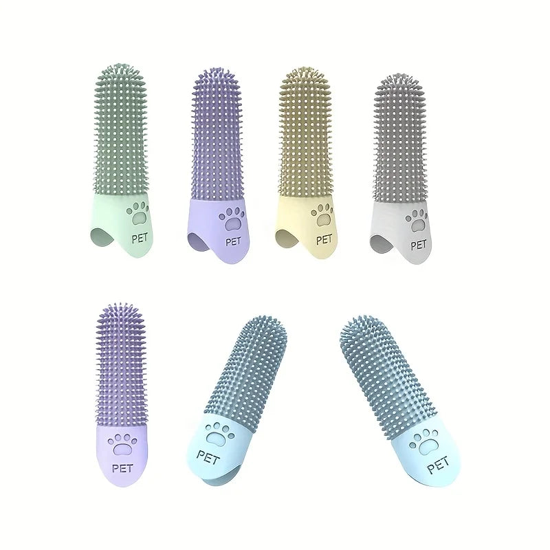 360° Finger Toothbrush – Dental Care for Dogs & Cats