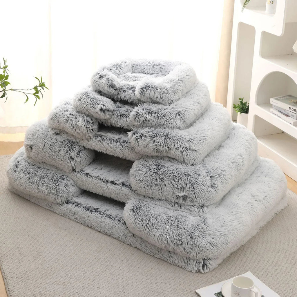 Plush Square Pet Bed
