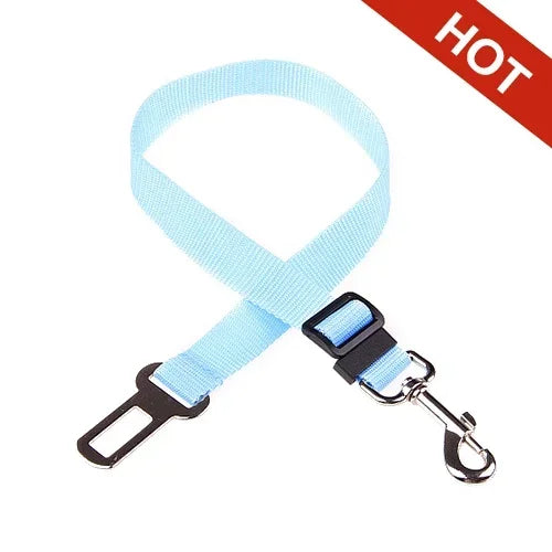 Adjustable Dog Car Seat Belt – Safety Harness Clip