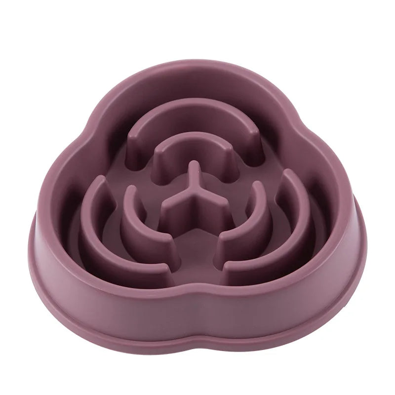 Slow Food Bowl – Anti-Choking Design for Cats & Dogs