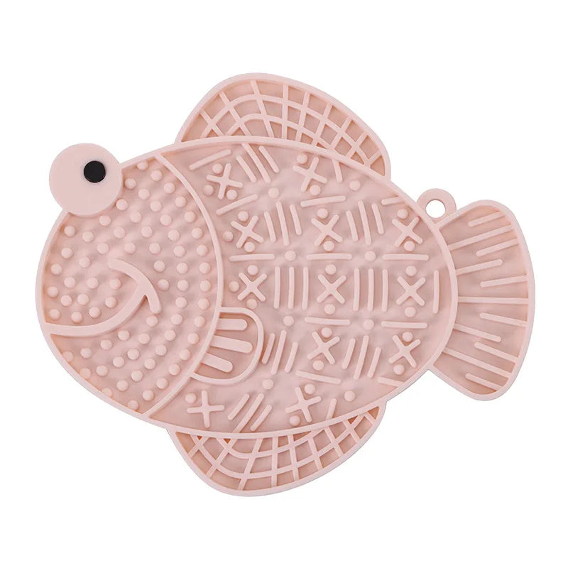 Slow Feeder Lick Mat – Anti-Anxiety Calming Aid
