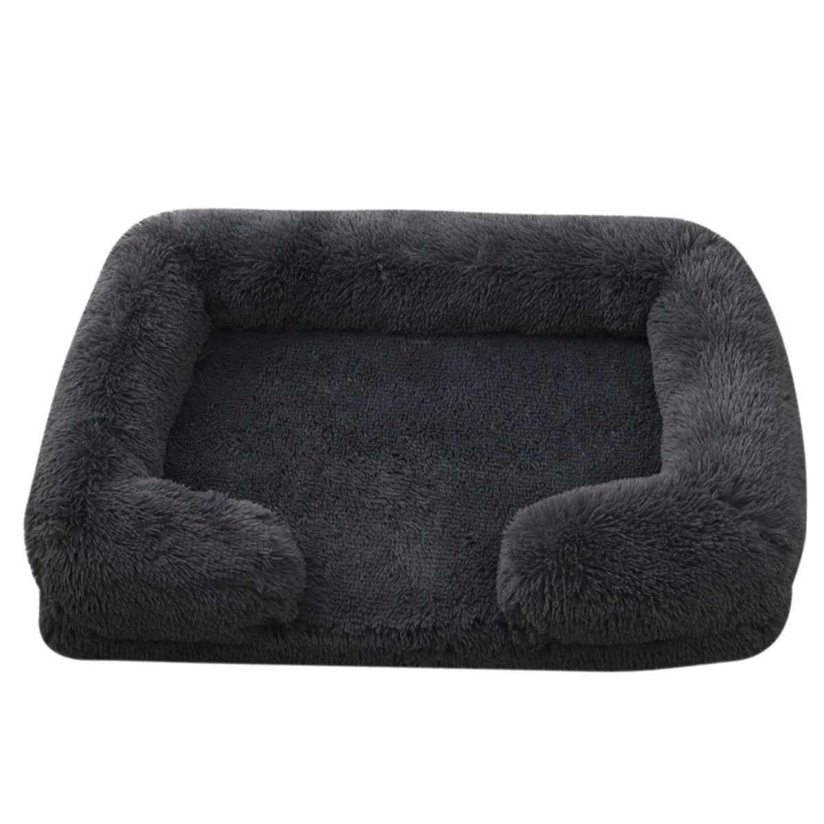 Plush Square Pet Bed