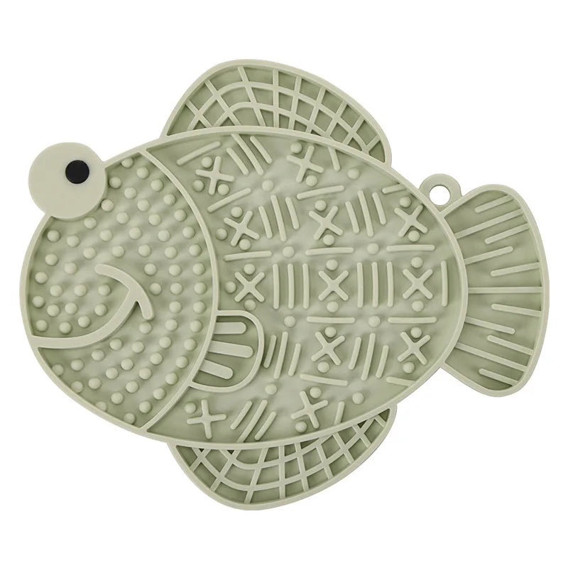 Slow Feeder Lick Mat – Anti-Anxiety Calming Aid