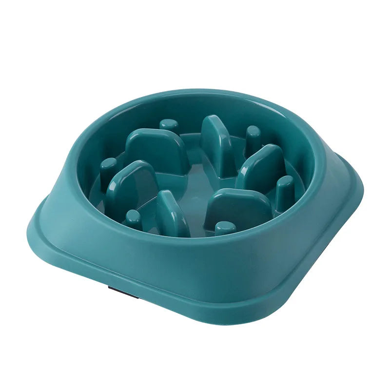 Slow Food Bowl – Anti-Choking Design for Cats & Dogs