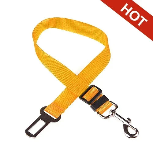 Adjustable Dog Car Seat Belt – Safety Harness Clip