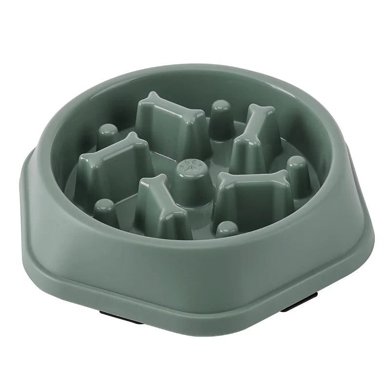 Slow Food Bowl – Anti-Choking Design for Cats & Dogs
