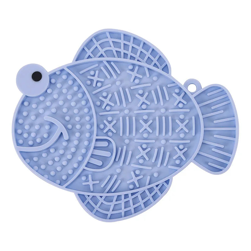 Slow Feeder Lick Mat – Anti-Anxiety Calming Aid
