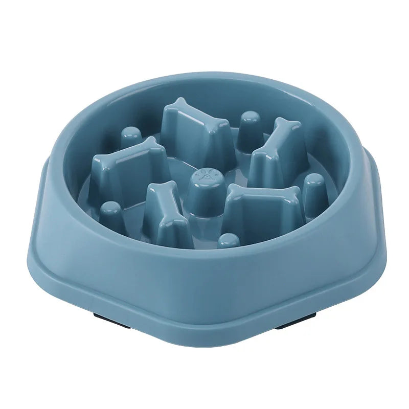 Slow Food Bowl – Anti-Choking Design for Cats & Dogs