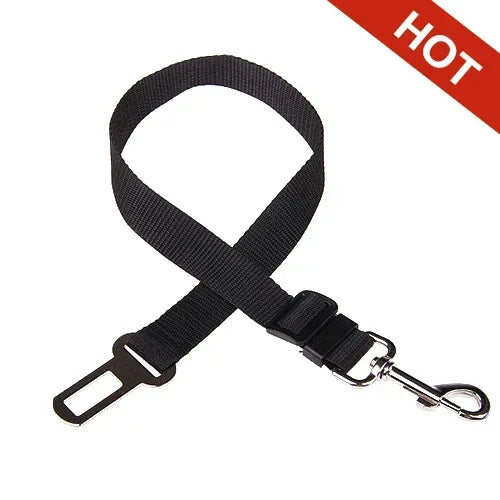 Adjustable Dog Car Seat Belt – Safety Harness Clip