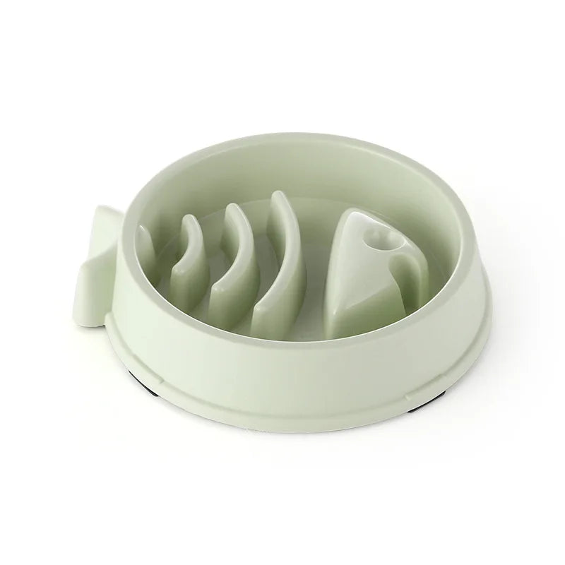 Slow Food Bowl – Anti-Choking Design for Cats & Dogs
