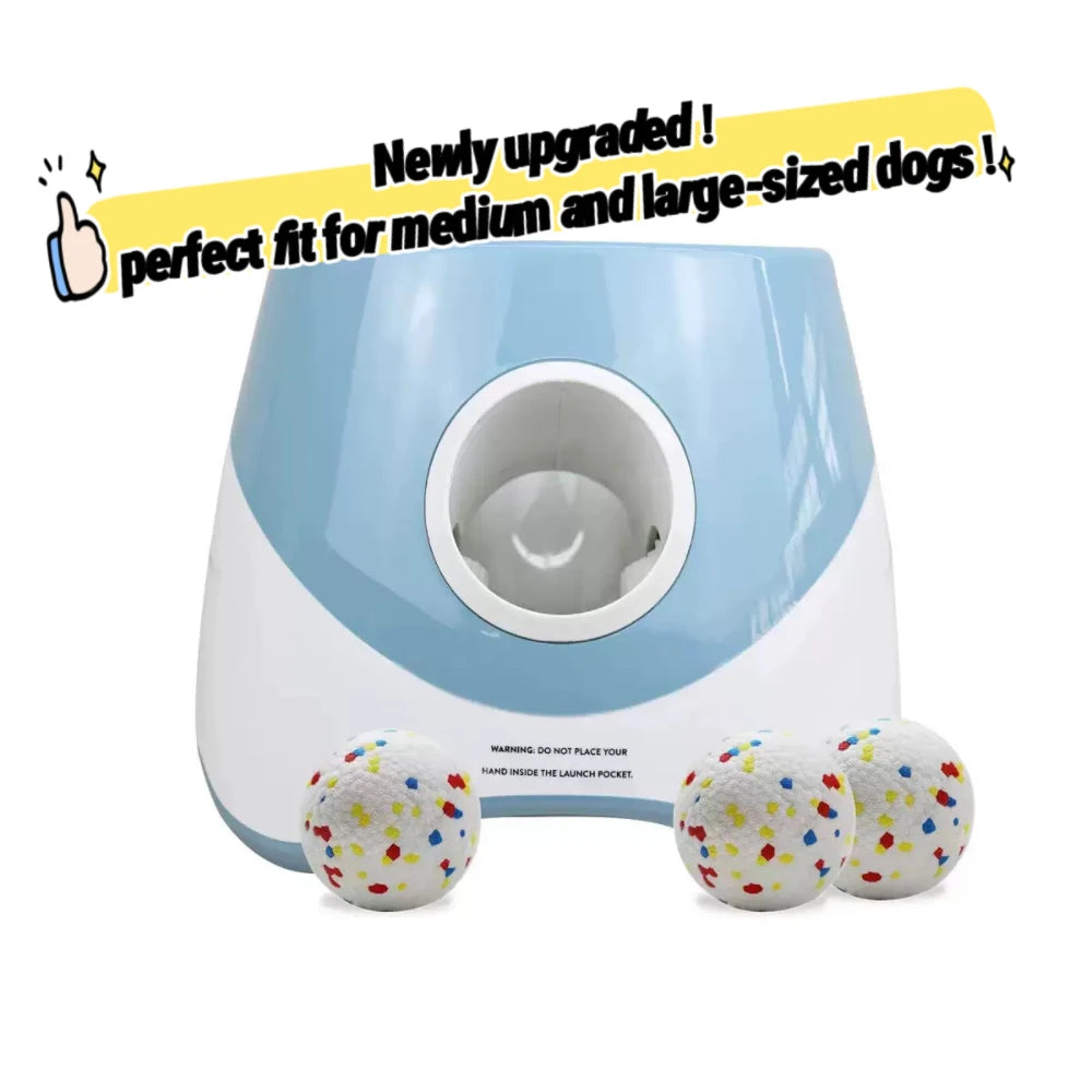 Automatic Dog Ball Launcher – Tennis Throwing Interactive Toy