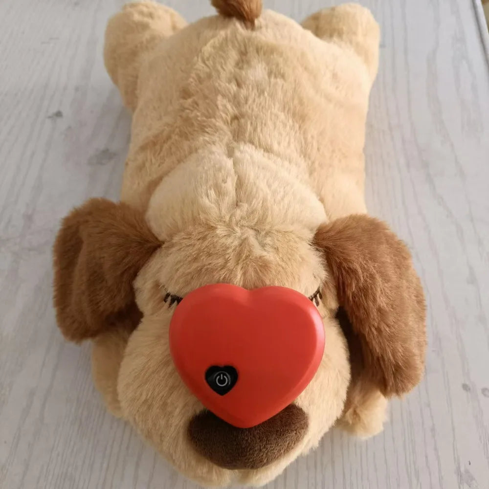 Heartbeat Comfort Toy – Anxiety Relief Plush for Dogs & Puppies