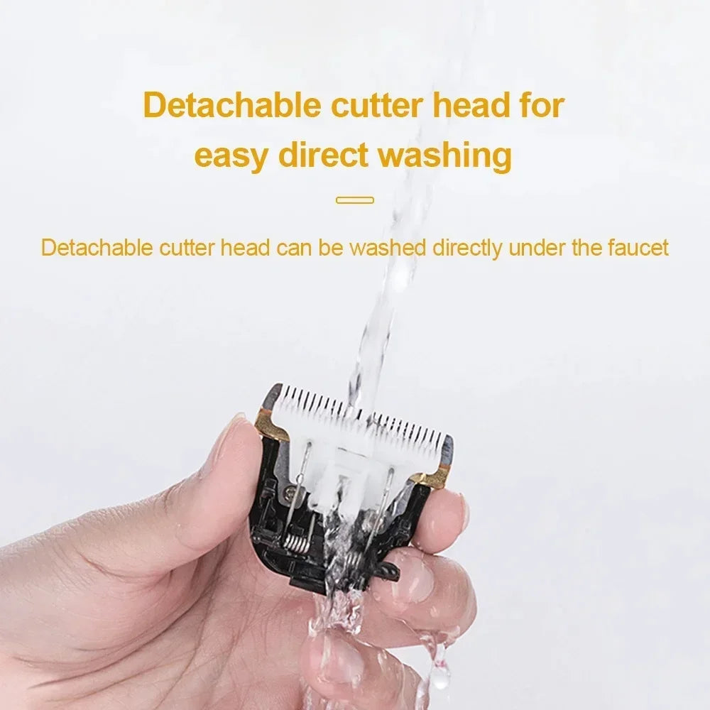 Professional Pet Hair Clipper – USB Rechargeable Trimmer