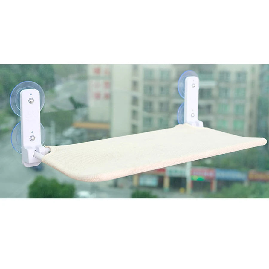 Cozy Window Perch – Suction Cup Cat Hammock