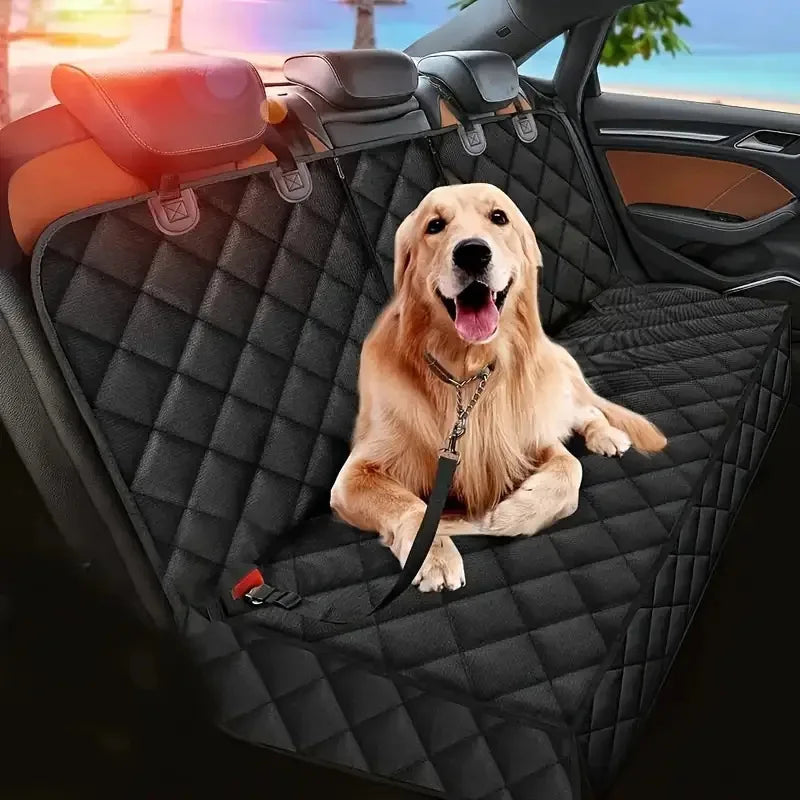 Waterproof Dog Car Seat Cover – Hammock Style Protector