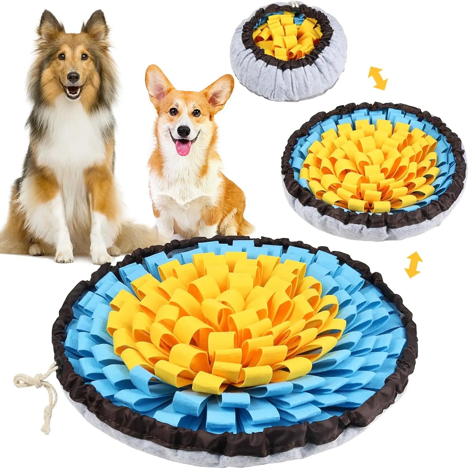 Snuffle Mat – Interactive Nosework Enrichment Toy