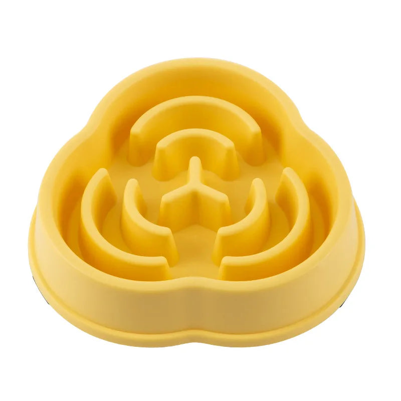 Slow Food Bowl – Anti-Choking Design for Cats & Dogs