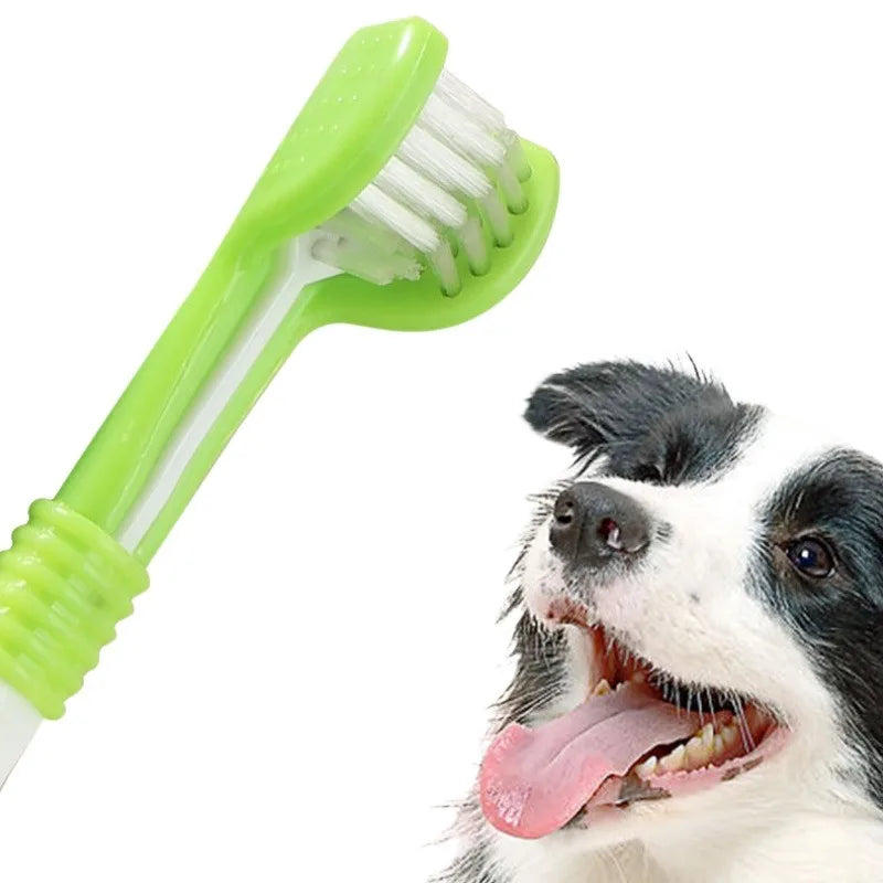 3-Sided Pet Toothbrush – Tartar & Bad Breath Remover