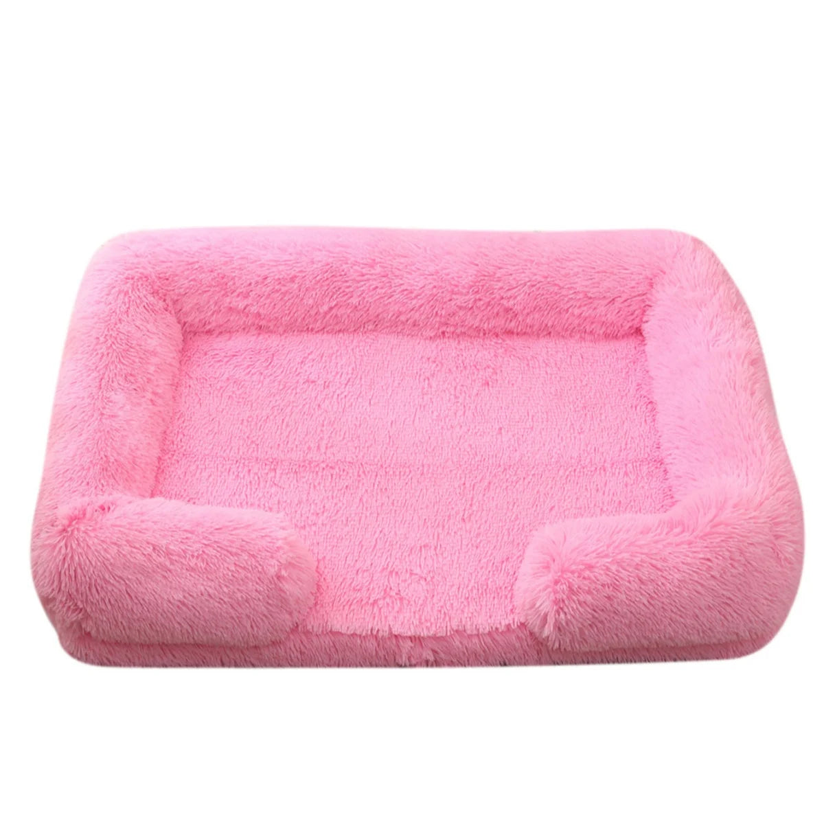 Plush Square Pet Bed