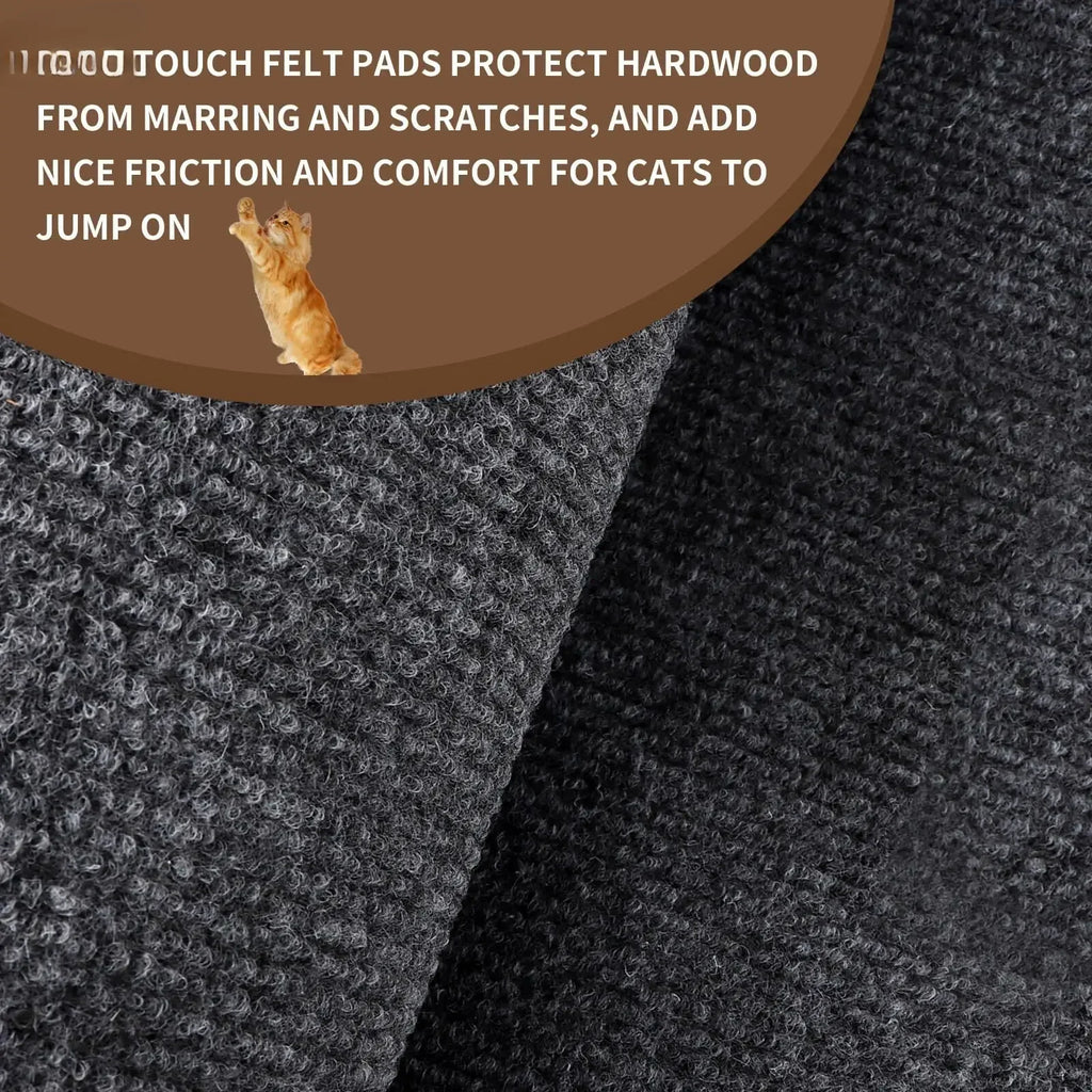 Cat Climbing Mat with Self-Adhesive Backing Sturdy Multi-Purpose Non-Slip Scratching Pad Funitures Protective Mat Pet Accessorie