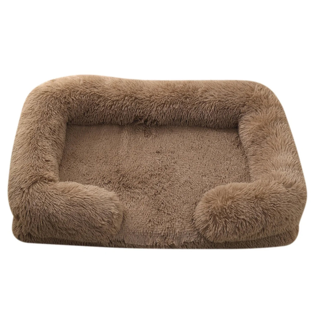 Plush Square Pet Bed