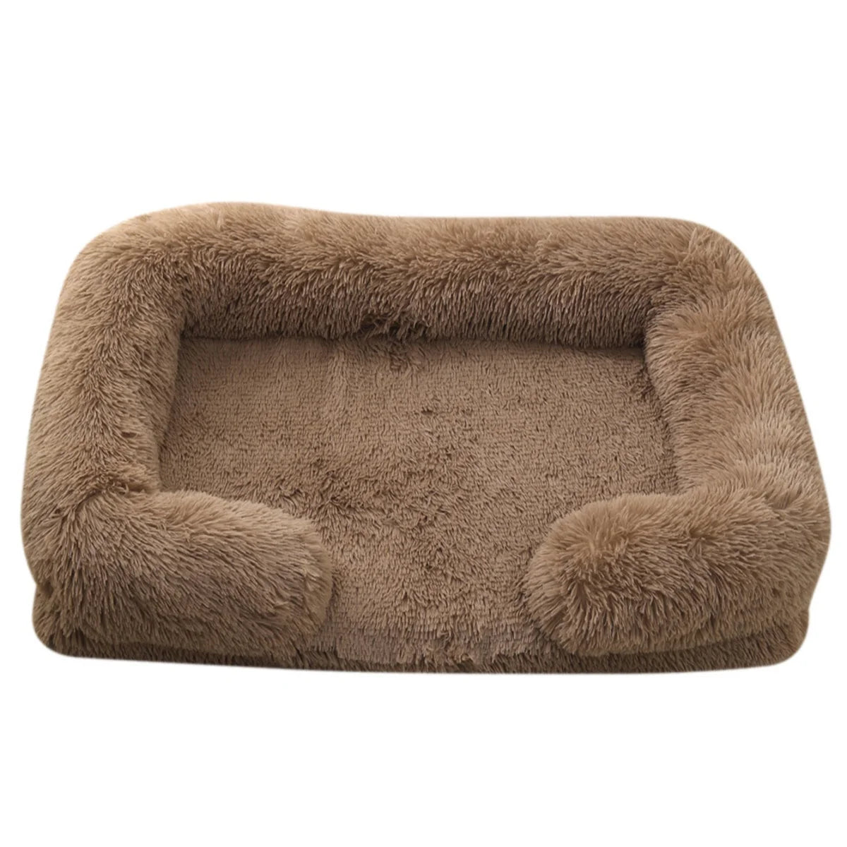 Plush Square Pet Bed