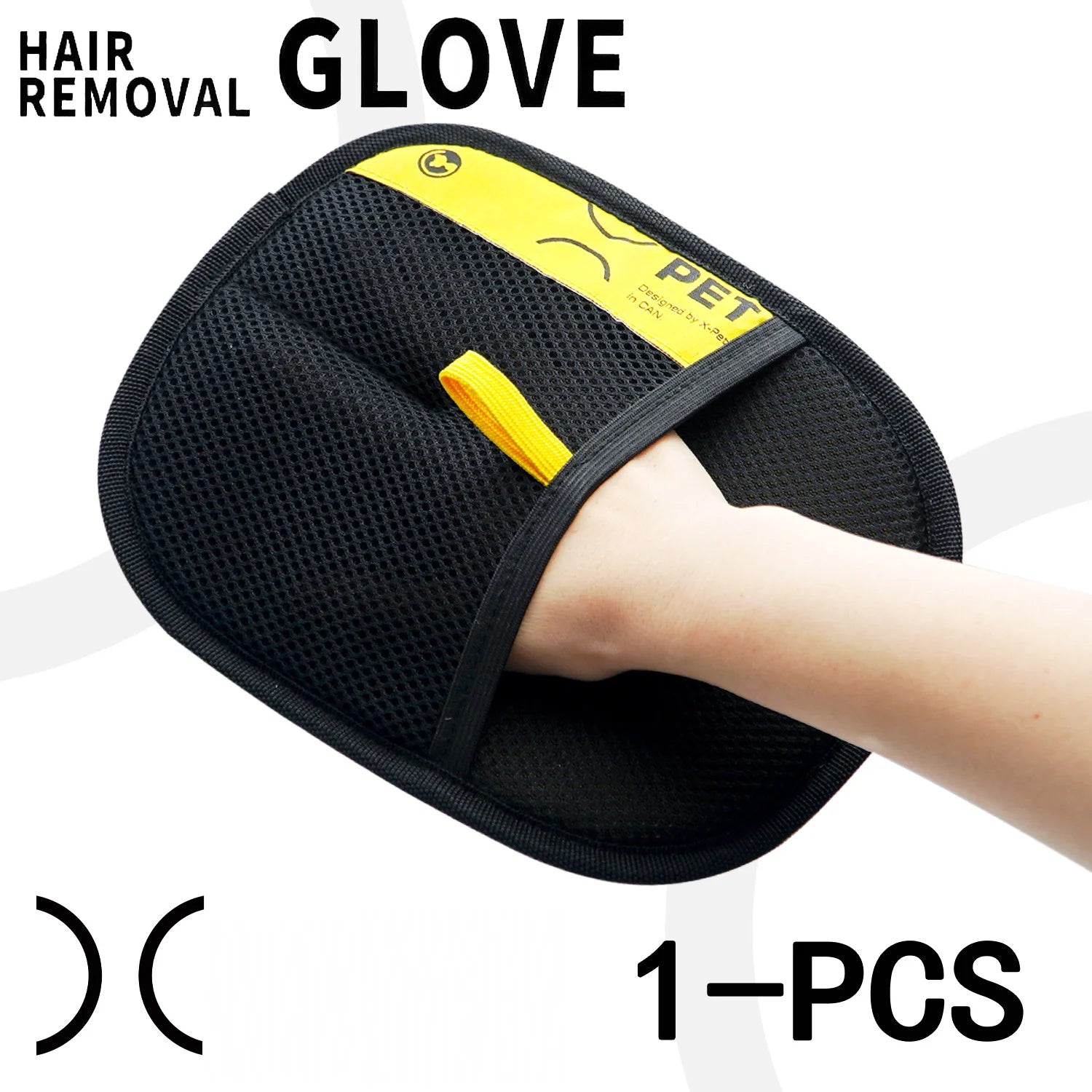 Pet Hair Remover Gloves – Reusable Grooming Tool