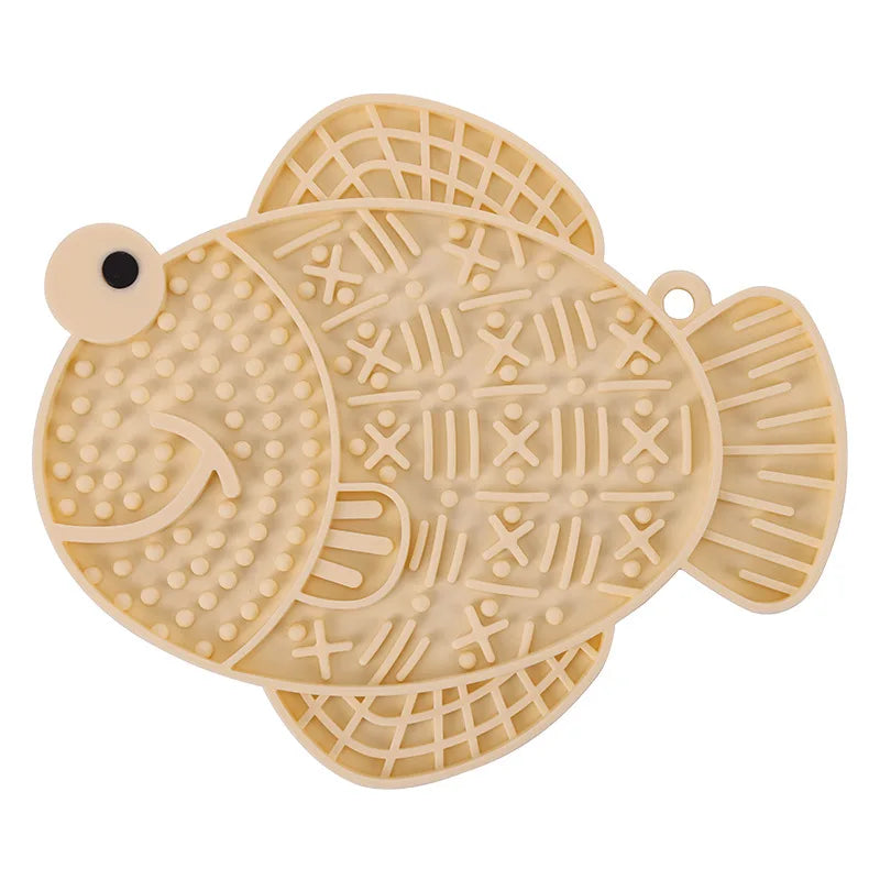 Slow Feeder Lick Mat – Anti-Anxiety Calming Aid