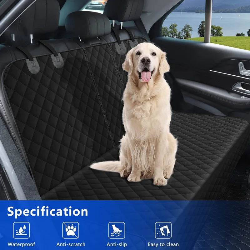 Waterproof Dog Car Seat Cover – Hammock Style Protector