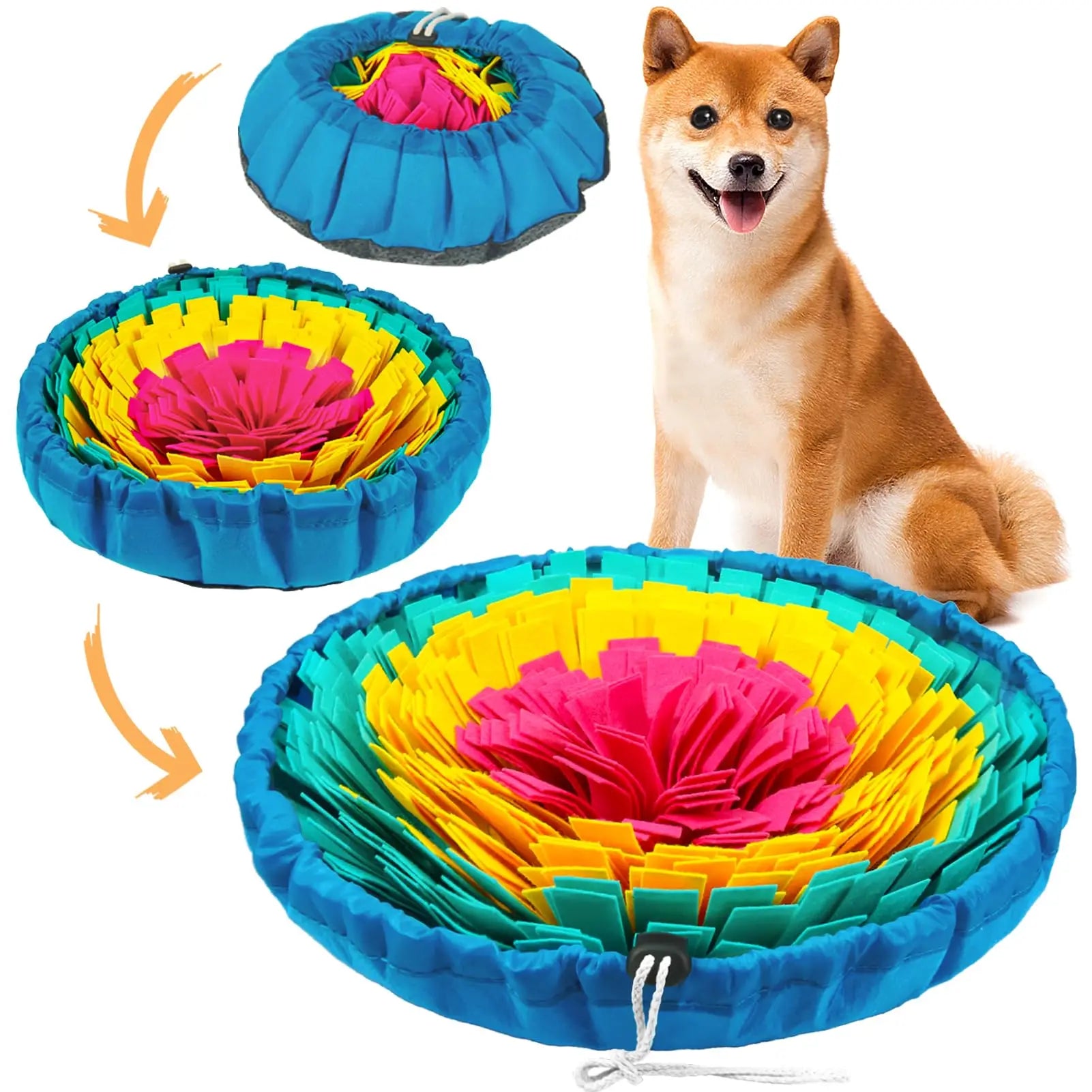 Snuffle Mat – Interactive Nosework Enrichment Toy