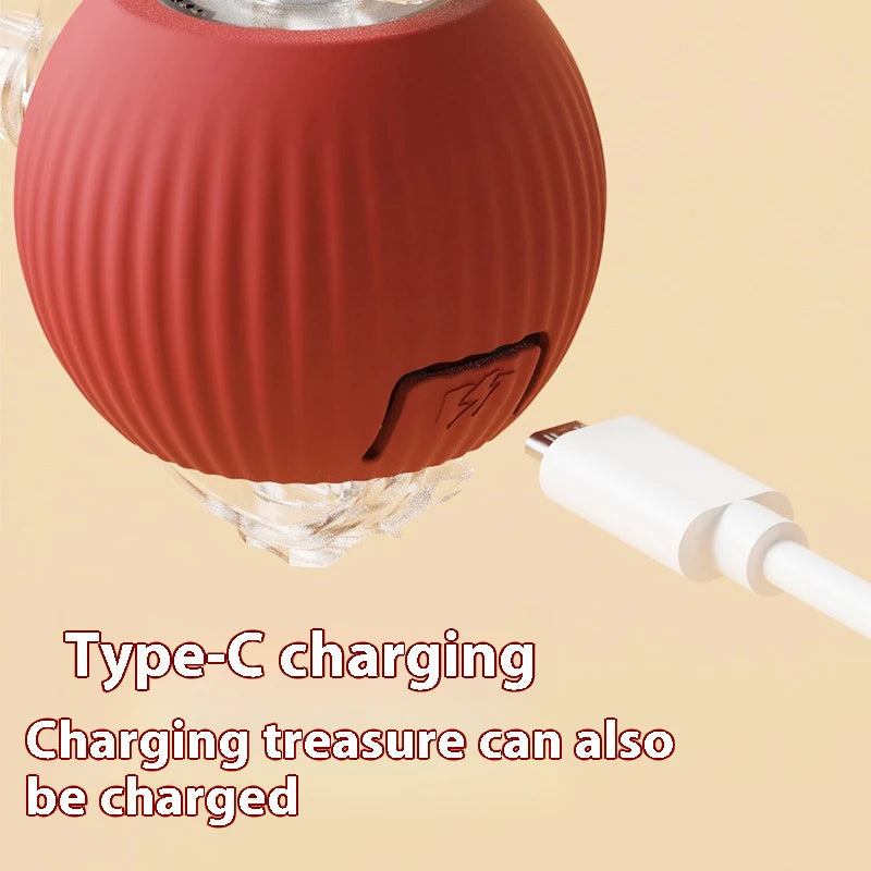 Electric Rolling Ball Toy – Smart Sensor Interactive Cat Toy