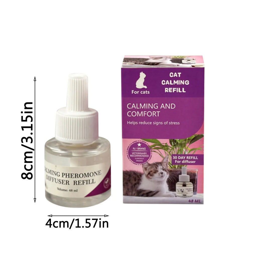 Cat Pheromone Diffuser – Calming Plug-In Kit 48ml