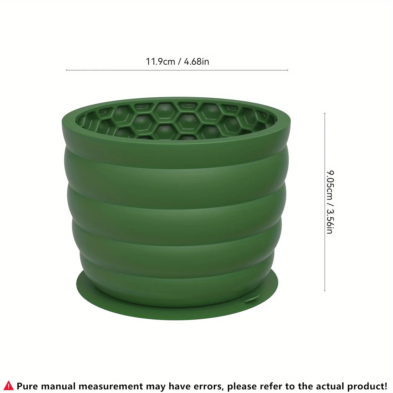 Slow Feeder Dog Bowl – Anti-Slip Suction Cup Design