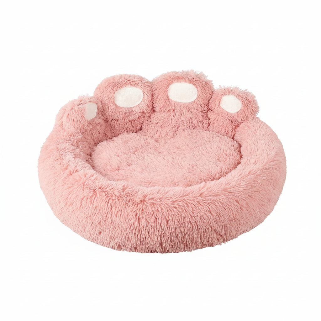 Fluffy Plush Dog Bed