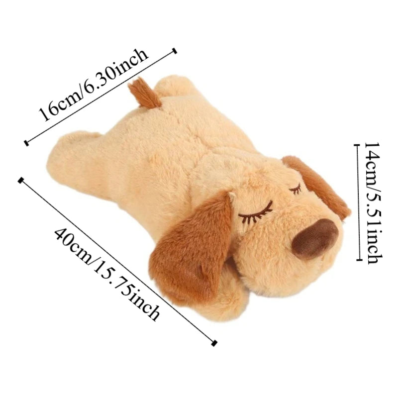 Heartbeat Comfort Toy – Anxiety Relief Plush for Dogs & Puppies