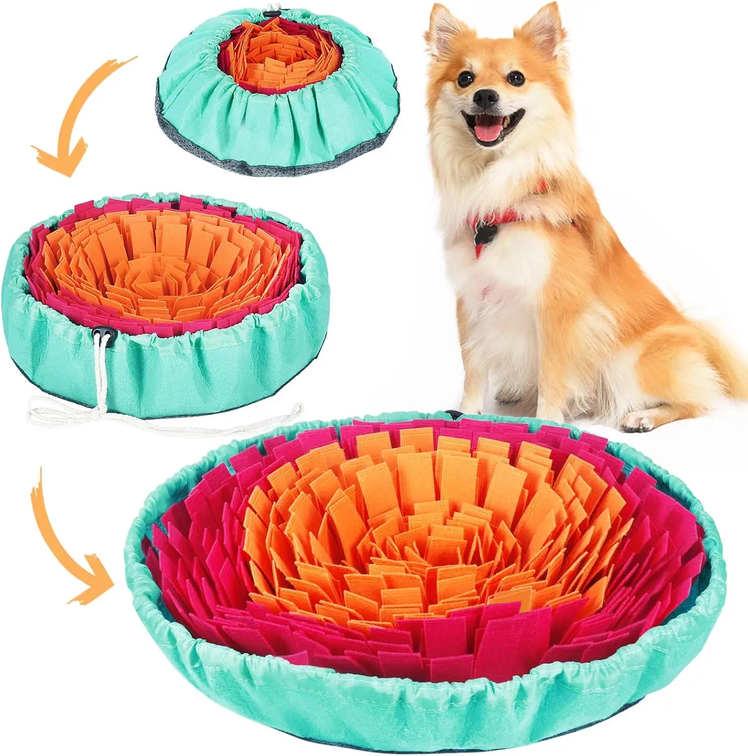Snuffle Mat – Interactive Nosework Enrichment Toy