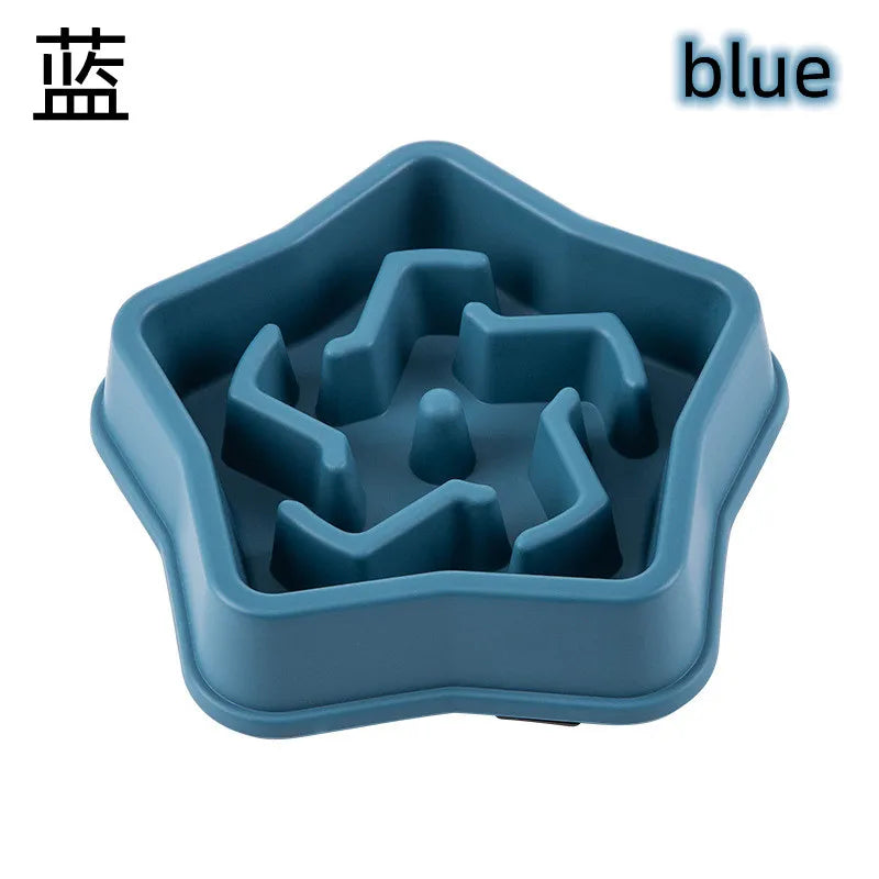 Slow Food Bowl – Anti-Choking Design for Cats & Dogs