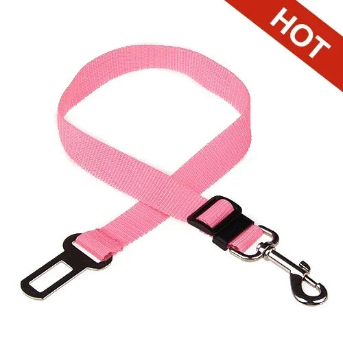Adjustable Dog Car Seat Belt – Safety Harness Clip