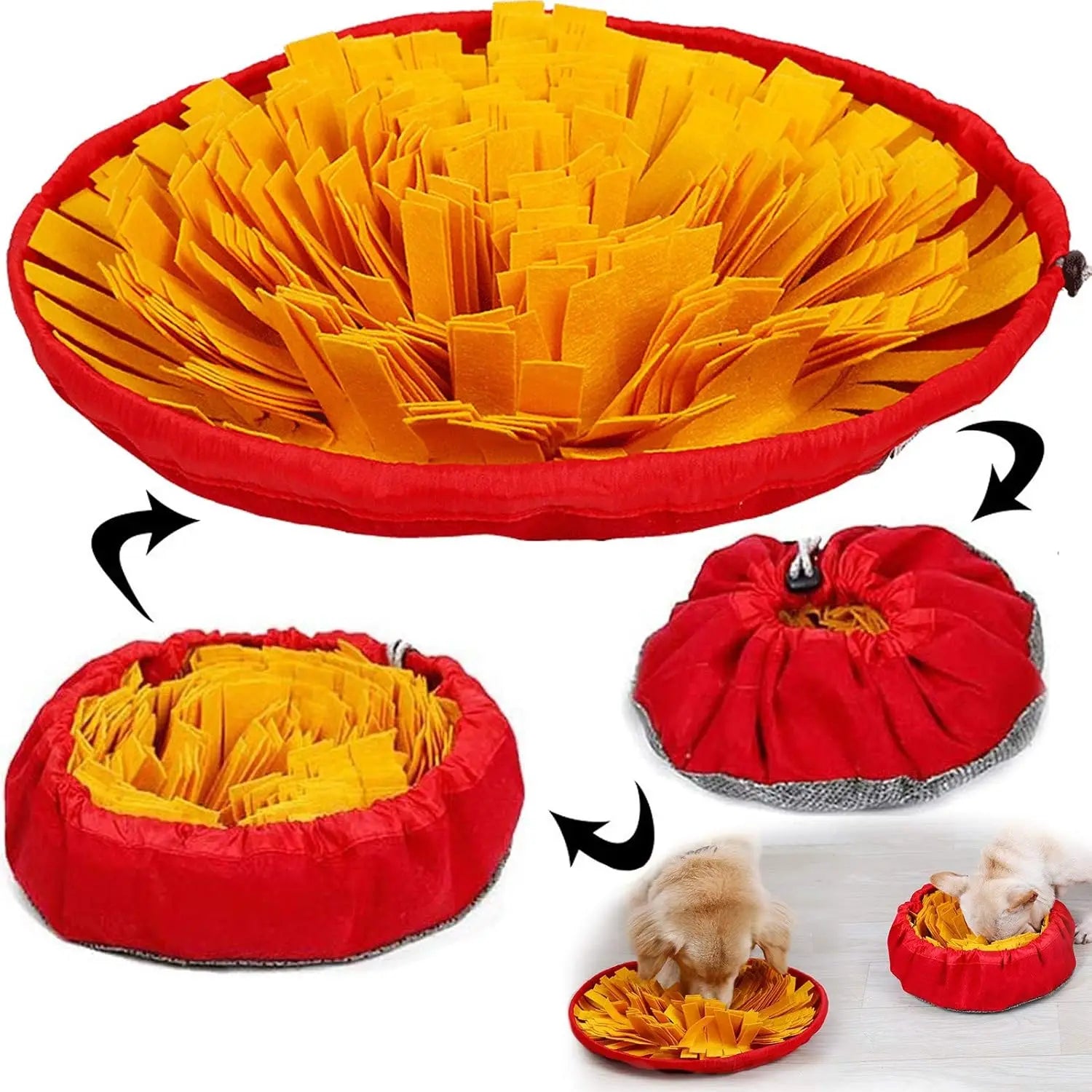 Snuffle Mat – Interactive Nosework Enrichment Toy