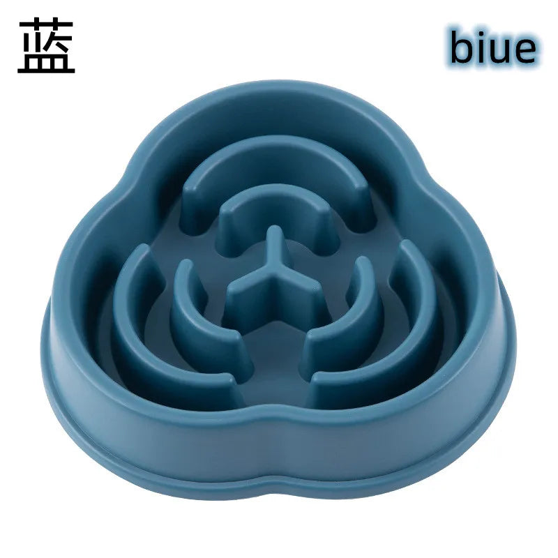 Slow Food Bowl – Anti-Choking Design for Cats & Dogs