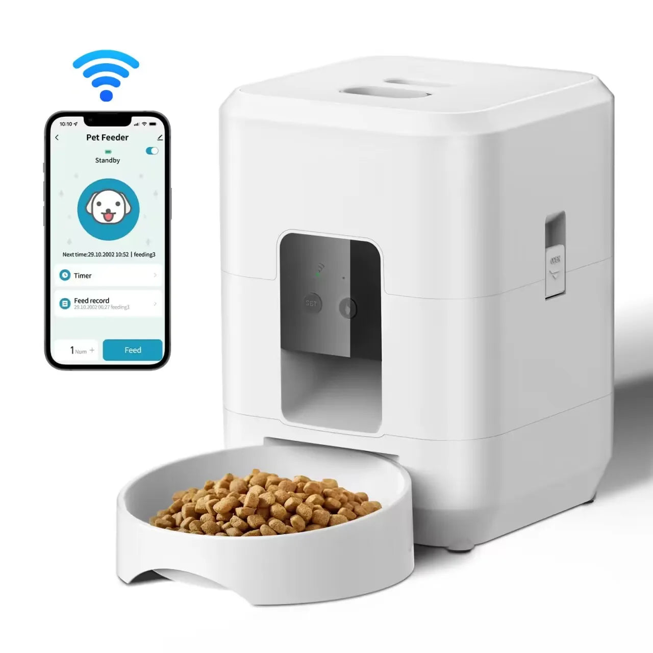 Smart Pet Feeder – Automatic Timed Food Dispenser
